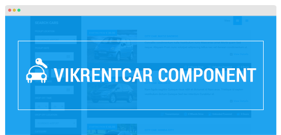 vikrentcar component